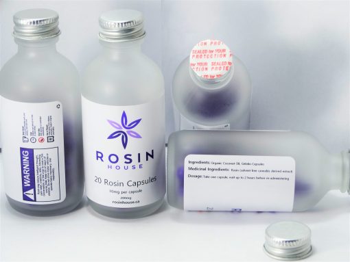 Rosin House Capsules (10mg THC)