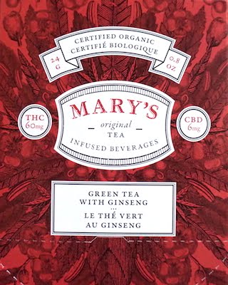 Mary’s Ginseng Green Tea w/Ginseng