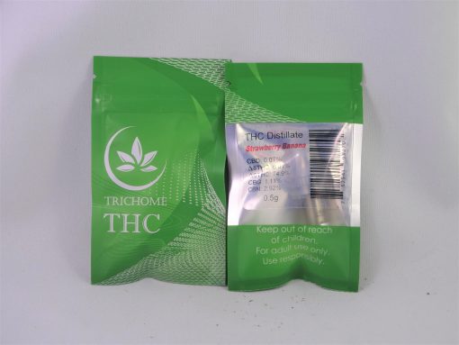 Trichome - Strawberry Banana THC Distillate Cartridges