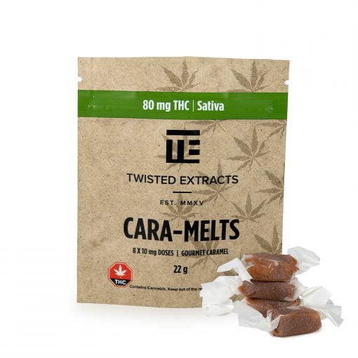 Twisted Extracts – Sativa Cara-Melts (80mg THC)