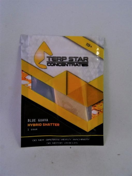 Terp Star Concentrates - Blue Guava Shatter