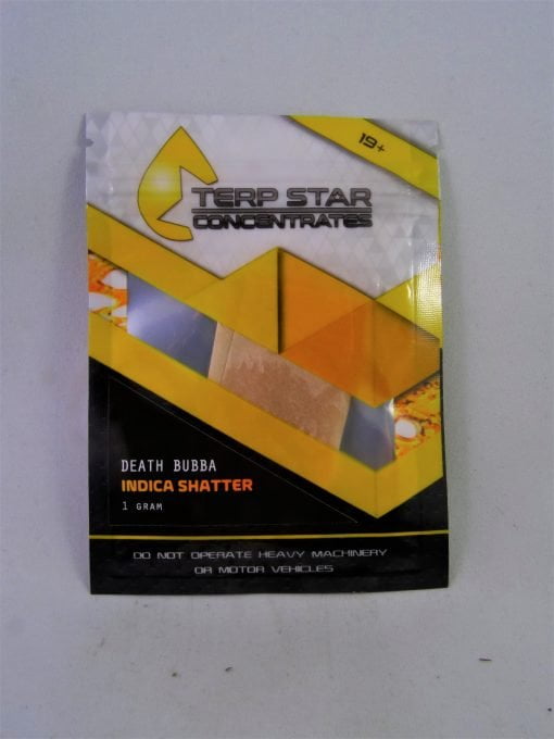 Terp Star Concentrates - Death Bubba Shatter