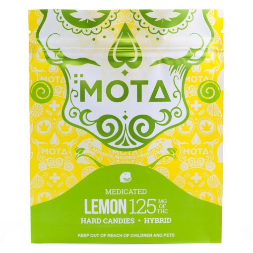 Mota - Lemon Hybrid Hard Candies (125mg THC)