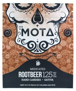 Mota - Rootbeer Sativa Hard Candies (125mg THC)