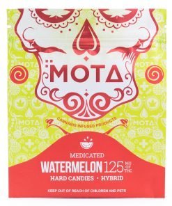 Mota - Watermelon Hybrid Hard Candies (125mg THC)