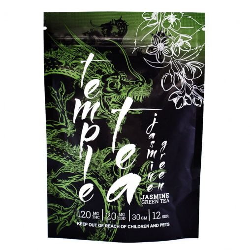 Mota – Temple Tea Jasmine Green (120mg THC & 20mg CBD)