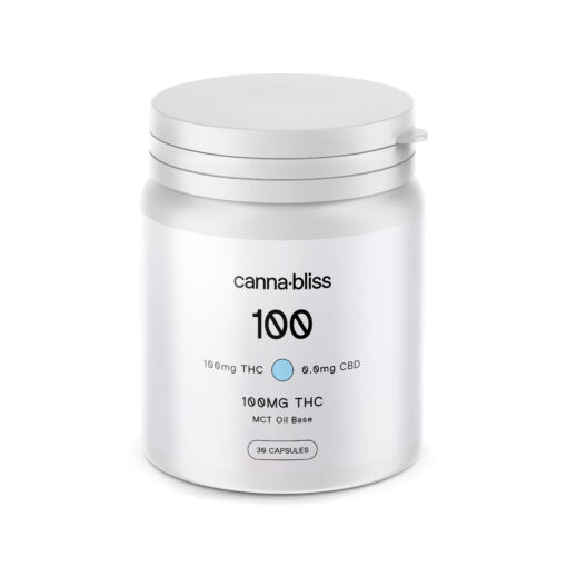 Canna Bliss THC Capsules - 100mg (30 pack)
