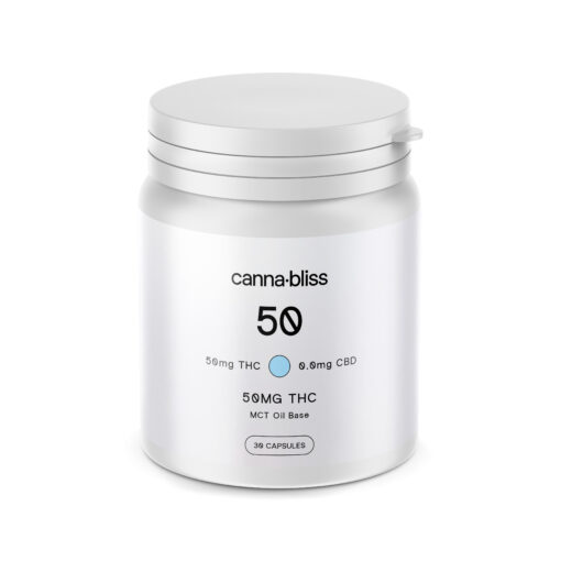 Canna Bliss THC Capsules - 50mg (30 pack)