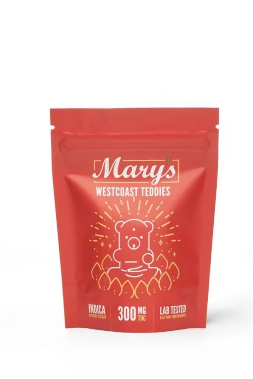 Mary’s Extreme Strength Indica West Coast Teddies (300mg THC)