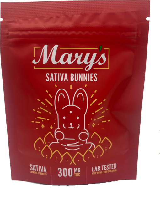 Mary’s Extreme Strength Sativa Bunnies (300mg THC)