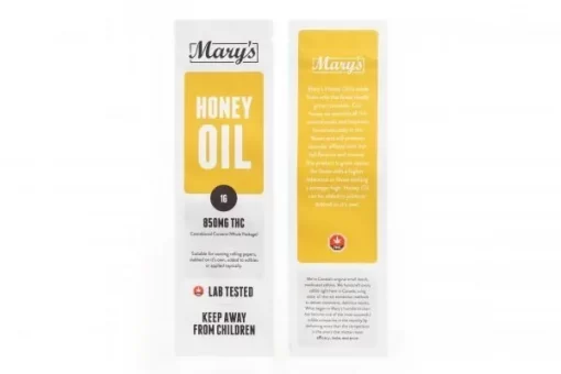 Mary's Honey Oil 1G (850mg THC)