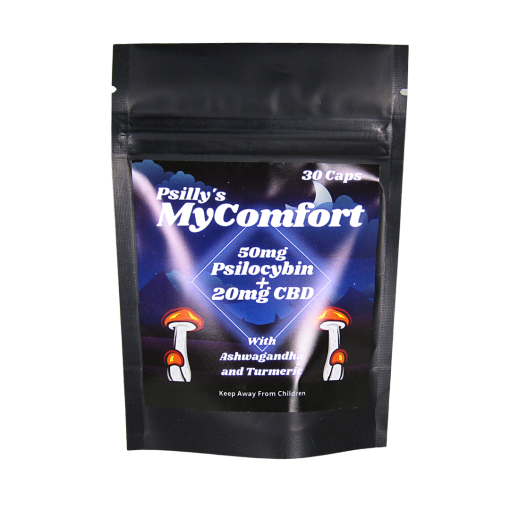 Psillys Mycomfort 50mg front