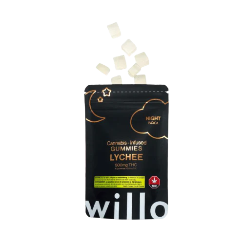 Willo THC Gummies - 500mg (Full Spectrum Indica)