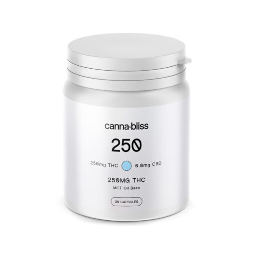 Canna Bliss THC Capsules - 250mg (30 packs)