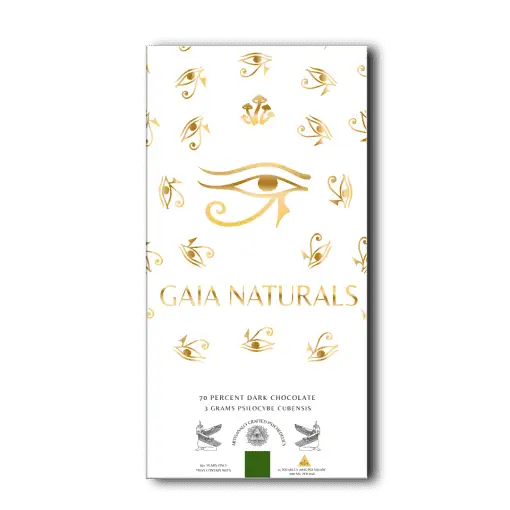Gaia Naturals Psilocybin Chocolate Bars (3G)